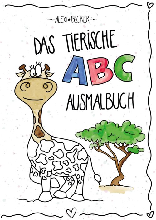 Cover - Das tierische ABC-Ausmalbuch